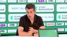 Marco Silva na conferência depois do St. Gallen-Benfica