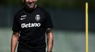 Rui Borges no treino do Sporting