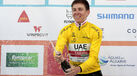 Tadej Pogacar na Volta ao Algarve em 2019