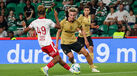 Jesse Derry marcou em Alvalade no Troféu Cinco Violinos diante do Monaco