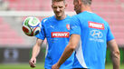 Stepan Chaloupek durante treino da seleção checa
