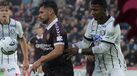 Cláudio Braga (Hearts) durante o jogo contra o Sturm Graz, para a Liga dos Campeões
