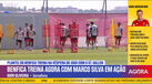 As imagens do último treino do Benfica antes de receber o St. Gallen