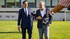 Pedro Proença com Joaquim Evangelista