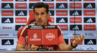 Marco Silva em conferência de imprensa