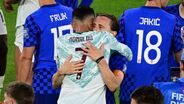 Cristiano Ronaldo consolou Modric