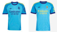 As camisolas de guarda-redes de Real Madrid e Benfica para 2026/27