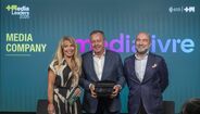 Luís Santana recebeu o prémio da Medialivre como empresa do ano