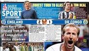 Daily Express Sport: 'King Cong Kane'
