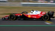 Lewis Hamilton festejou em casa