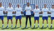 A equipa técnica de João Brandão