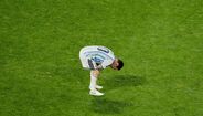 Messi não segurou as lágrimas após a vitória da Argentina sobre o Egito
