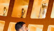 Amorim no museu do AC Milan