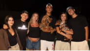 Amigos reunidos, incluindo Prestianni, Barrenechea e Obrador, matam saudades