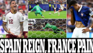 Daily Mail: 'O reinado de Espanha, a dor da França'