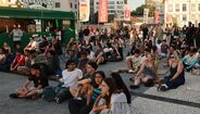 As melhores imagens do ambiente de festa na Fan Zone Betano durante o Inglaterra-Argentina