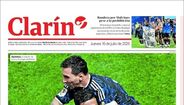 Clarín: 'Milagre com futebol'