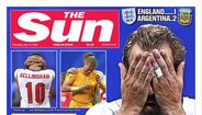 O The Sun faz um trocadinho com a música dos Oasis, Wonderwall, e a expressão bawl (berrar)