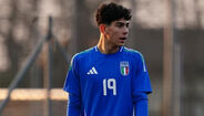 Em janeiro, Lucas Moraes jogou pelos sub-15 de Itália 
