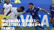  'Uma loucura de golos: Inglaterra vence França por 6-4', escreve o Olé