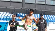 Richard Ríos a treinar em Miami