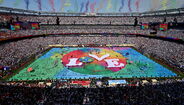 Halftime show da final do Mundial'2026 durou mais de 27 minutos