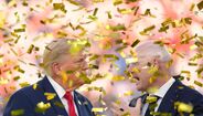 Trump entregou a taça de campeão