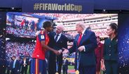Trump entregou a taça de campeão