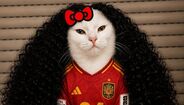 Meme da final do Mundial'2026 entre Espanha e Argentina  