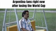 Meme da final do Mundial'2026 entre Espanha e Argentina  