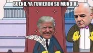 Meme da final do Mundial'2026 entre Espanha e Argentina  