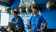 Inbeom Hwang a trabalhar no Olival