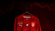 A nova camisola principal do Santa Clara para 2026/27, inspirada na lava vulcânica