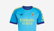 A nova camisola de guarda-redes do Benfica para 2026/27
