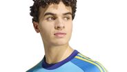 A nova camisola alternativa de guarda-redes do Real Madrid para 2026/27