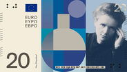Nova nota de 20 euros apresenta Marie Curie