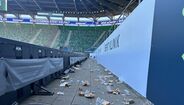 Estádio Berit Sitter horas depois do St. Gallen-Benfica