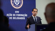 Pedro Proença, presidente da FPF, discursou na abertura da iniciativa