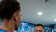 Drulovic, Fernando, Guarín e Artur visitaram o Centro de Treinos do FC Porto