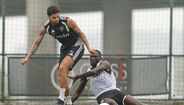 Alassana Jatta participou no treino