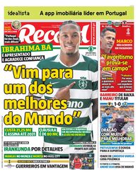 Capa do dia