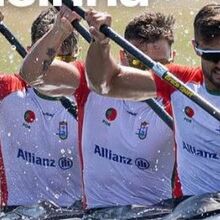 K4 500 im Finale der Weltmeisterschaft zur Titelverteidigung