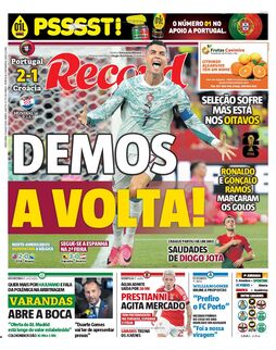 Capa do dia