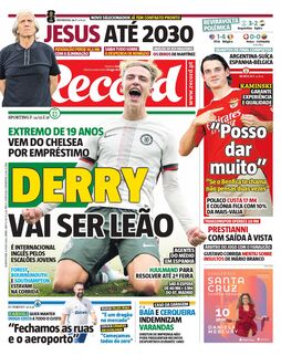 Capa do dia