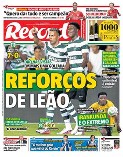 Capa do dia