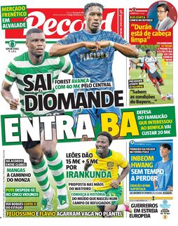Capa do dia
