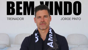 Jorge Pinto, novo treinador do Amarante