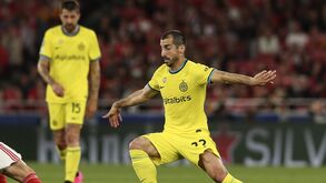 Mkhitaryan em ação pelo Inter Milão