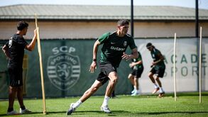 Sergi Altimira treina em Alcochete
