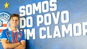 Marco Moreno assinou pelo Bahia até 2031